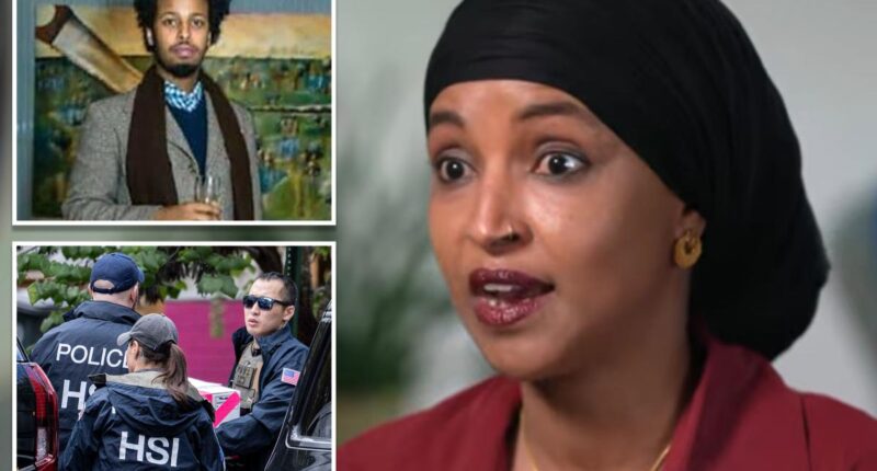 Ilhan Omar gives head-scratching response when asked if sheâs related to ex-husband in first interview since DC raid